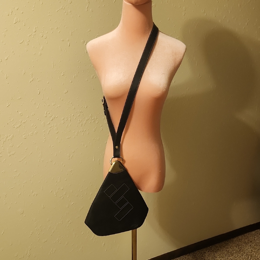 Elegant Black Crossbody Bag